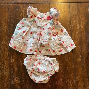 Janie & jack 0-3 month girls dress